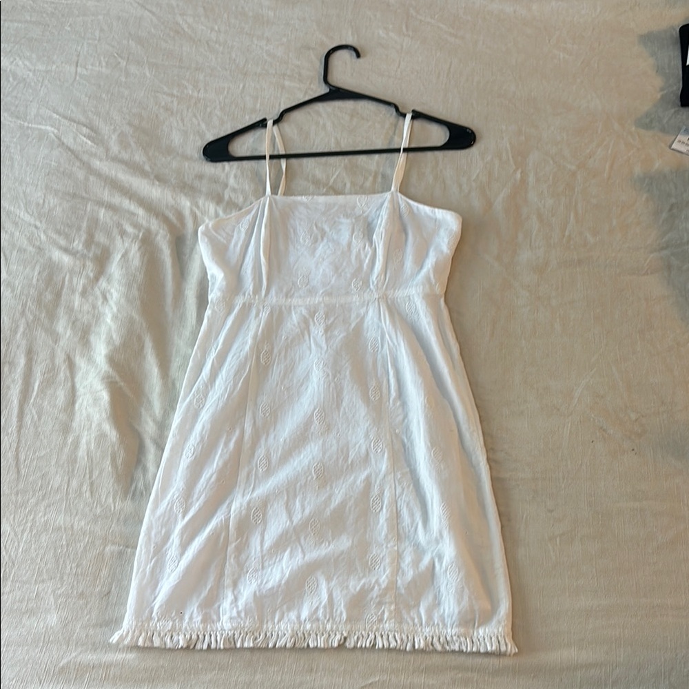 White Spaghetti Strap Dress